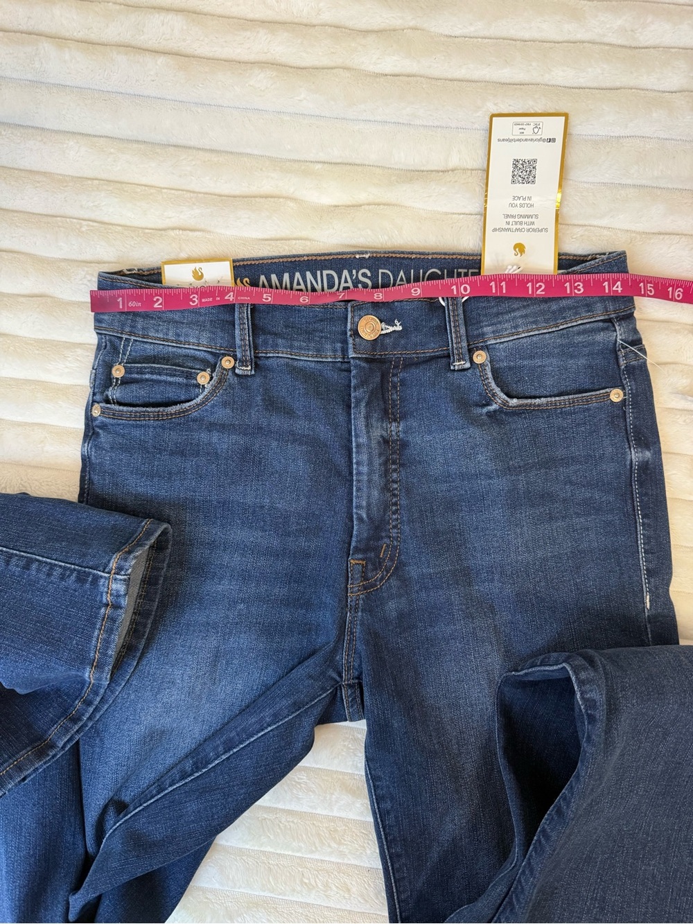 Gloria Vanderbilt Dakota flare leg jeans size 6 - Picture 5 of 11